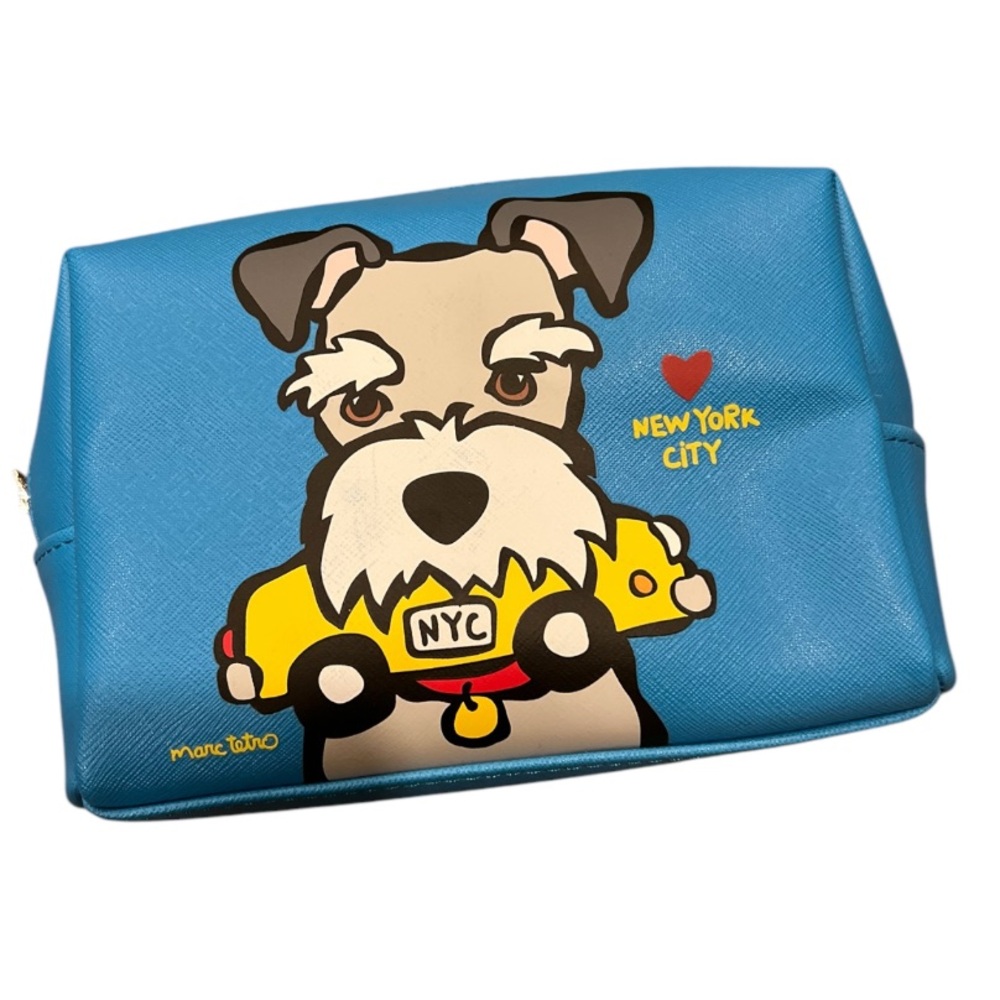 Marc Tetro Schnauzer Cosmetic Bag